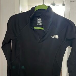 North face exercise, top, black extra small